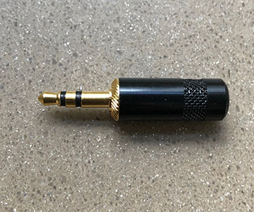 NEW : 3.5mm Plug (stereo)